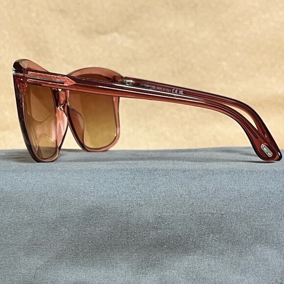 Tom Ford Pink Gradient Oversized Sunglasses - Picture 7 of 10